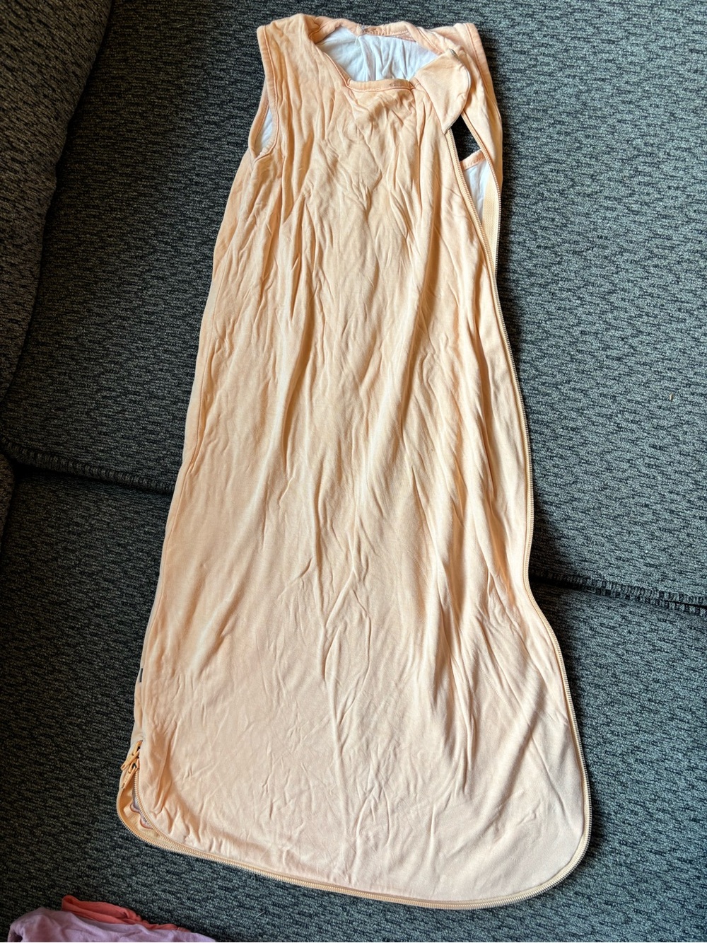 Kyte Baby Sleep Sack 0–6 Months | 0.5 TOG | Peach | Bamboo